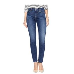 7FAM High Waist Ankle Skinny Jeans - size 26